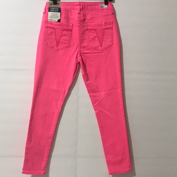 SEVEN 7 High Rise Skinny Denim Pants, Size 8 - Picture 3 of 13